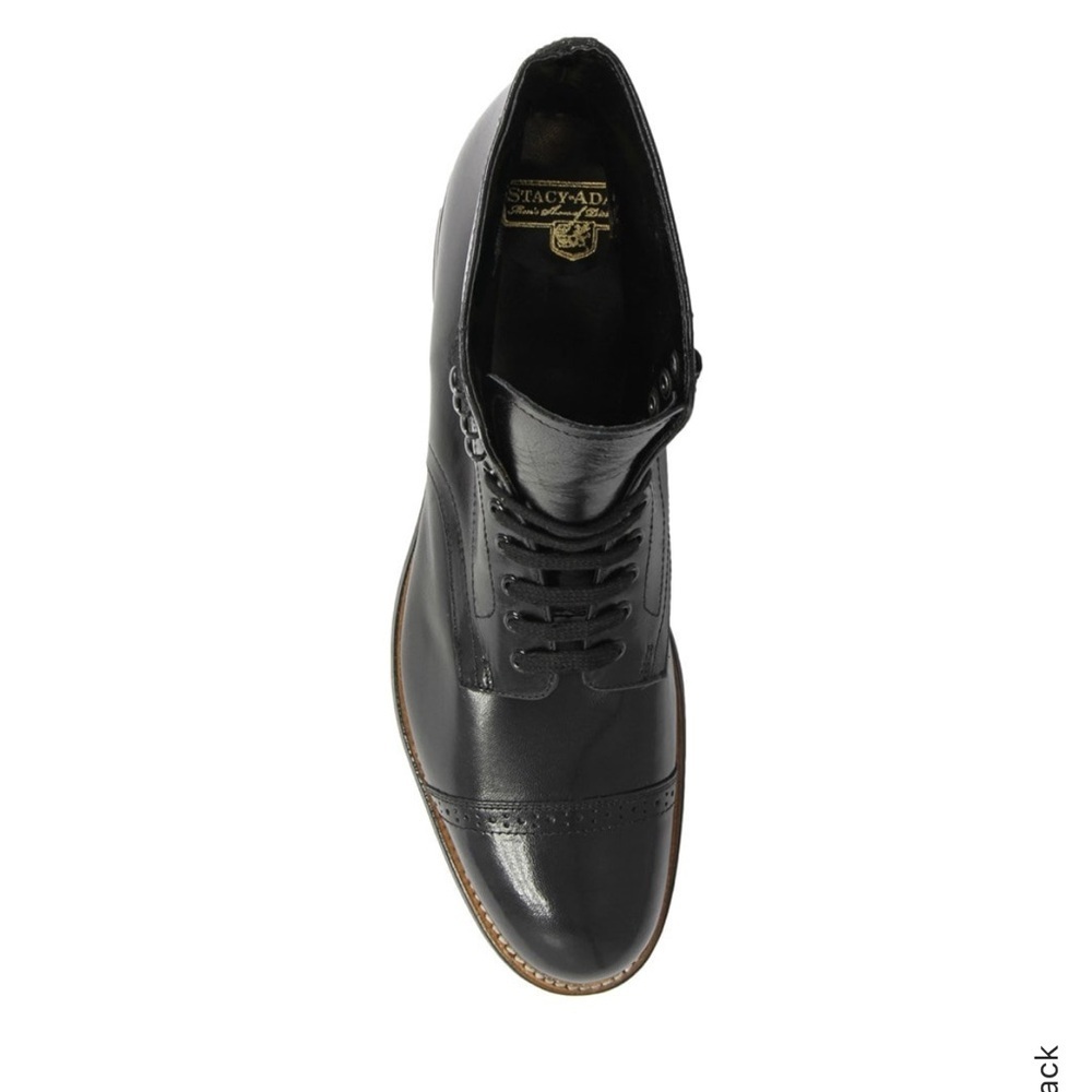 Stacy Adams Men's Madison Cap Toe Boot Size 12 E (Z-6)